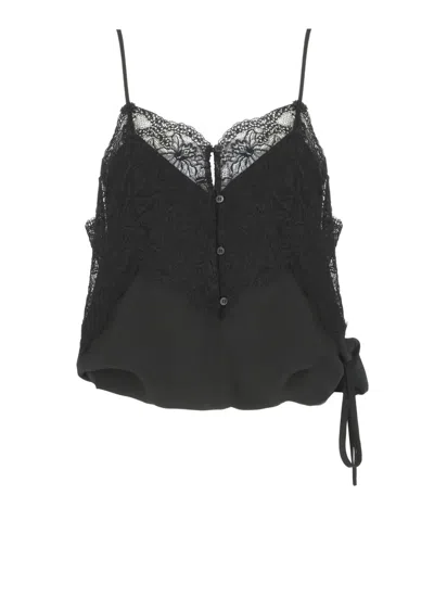 Dries Van Noten Black Callie Top
