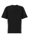 Dries Van Noten Men Black Cotton Jersey Oversized T-shirt In Black