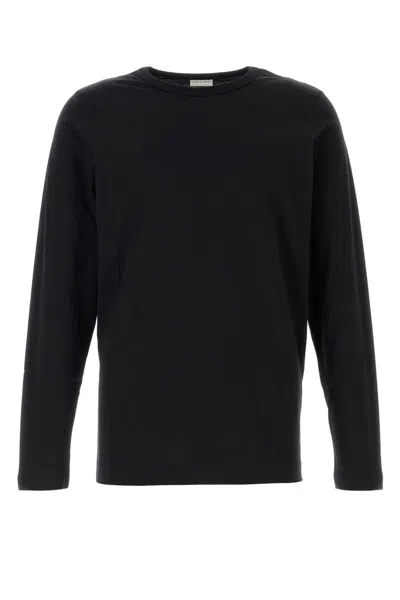 DRIES VAN NOTEN DRIES VAN NOTEN BLACK COTTON HUBBOT T-SHIRT