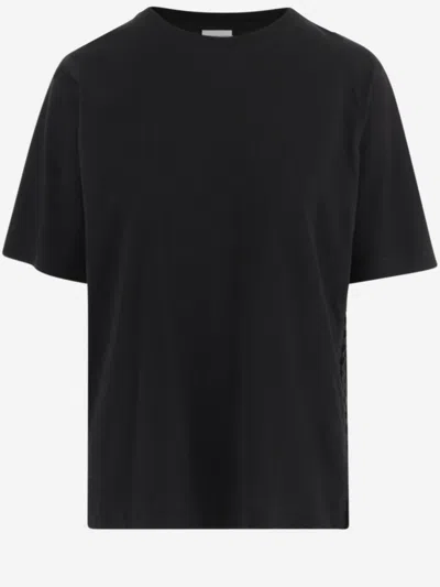 Dries Van Noten Black Cotton T-shirt