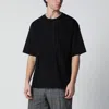Dries Van Noten Essential Black T-shirt Crafted From Premium Cotton In Black