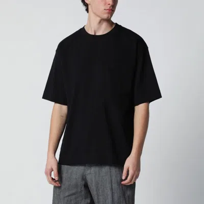 DRIES VAN NOTEN DRIES VAN NOTEN BLACK COTTON TSHIRT