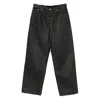 Dries Van Noten Black Denim - Regular & Straight-leg Jeans Men In Black