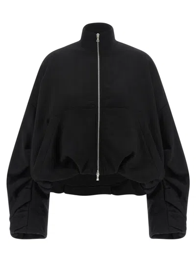 DRIES VAN NOTEN BLACK HAQUA SWEATSHIRT