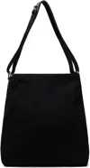 Dries Van Noten Black Large Canvas Bag In 900 Black