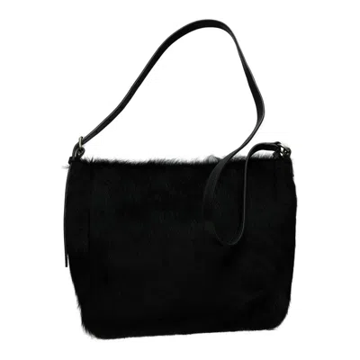 Dries Van Noten Black Leather Bag