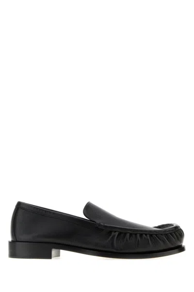 DRIES VAN NOTEN DRIES VAN NOTEN BLACK LEATHER LOAFERS