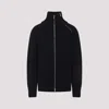 Dries Van Noten Black Wool Zip-up Cardigan In Black