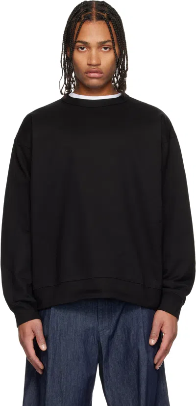 Dries Van Noten Black Oversized Sweatshirt