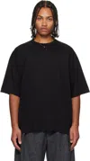 Dries Van Noten Black Oversized T-shirt In Black