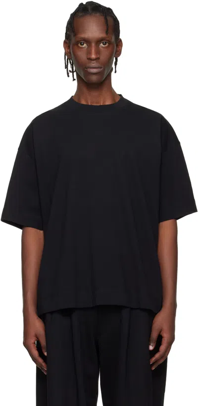 Dries Van Noten 03110-heno 3603 M.k.ss.t-shirt In Black