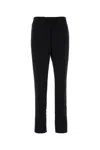 Dries Van Noten Ankle Length Polyester Pandoris Trousers In Black