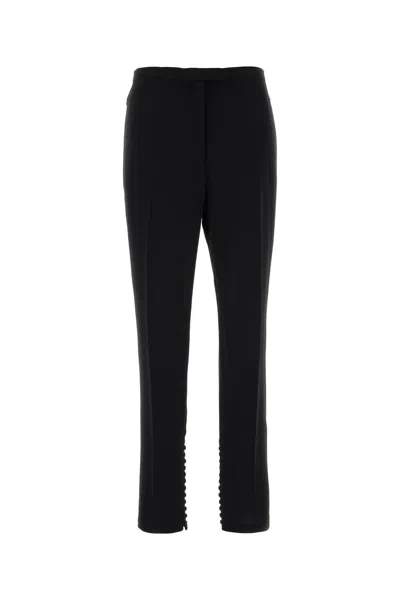 DRIES VAN NOTEN DRIES VAN NOTEN BLACK POLYESTER PANDORIS PANT