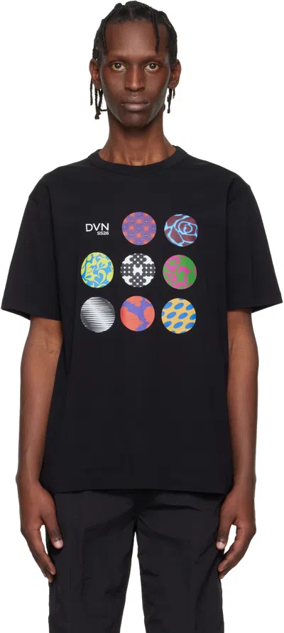 Dries Van Noten Graphic Show T-shirt In Black