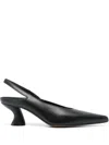 Dries Van Noten Pointed High-heeled Sandals In Black