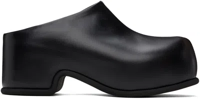 Dries Van Noten Black Slip-on Mules In 900 Black