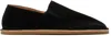 Dries Van Noten Black Suede Espadrilles In 900 Black