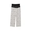 Dries Van Noten Patchwork Casual Pants In Black
