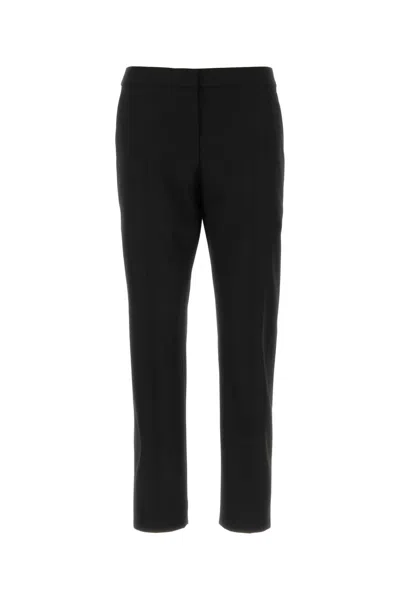 Dries Van Noten Black Twill Poumas Pant