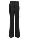 Dries Van Noten 'classic Pleated Straight Leg Trousers' In Black