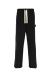 Dries Van Noten Black Wool Pannoch Pant