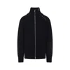 Dries Van Noten Black Wool Zip-up Cardigan In Black