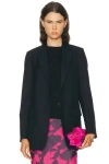 Dries Van Noten Blanchet Jacket In Blue