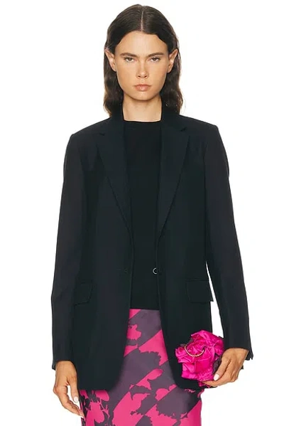 Dries Van Noten Blanchet Jacket In Blue