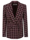 Dries Van Noten Lapel Jacket In Multi