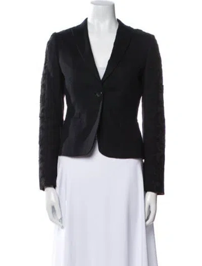 Pre-owned Dries Van Noten Blazer In Black