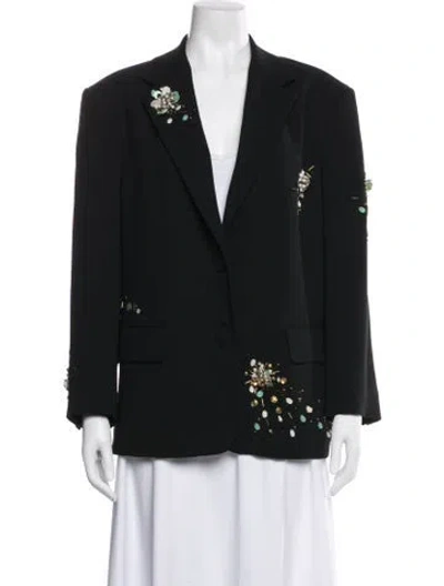 Pre-owned Dries Van Noten Blazer In Black