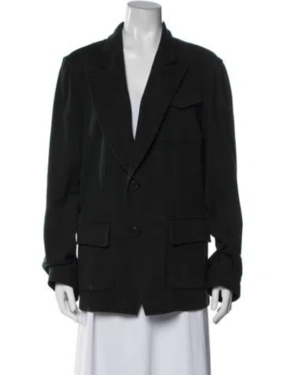 Pre-owned Dries Van Noten Blazer In Black