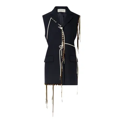 Dries Van Noten Blazer In Blue