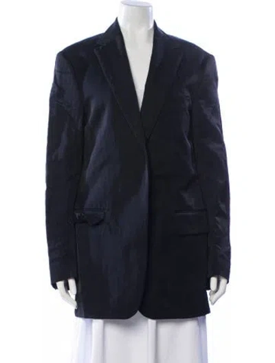 Pre-owned Dries Van Noten Blazer In Blue