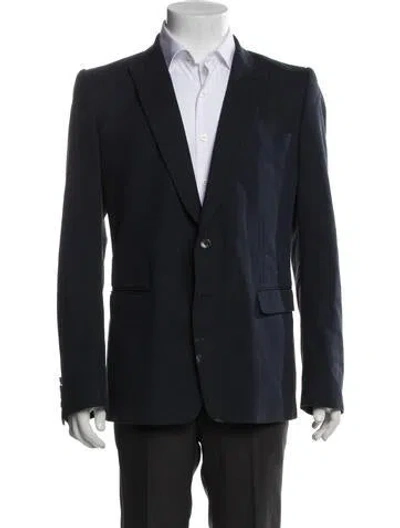 Pre-owned Dries Van Noten Blazer In Blue