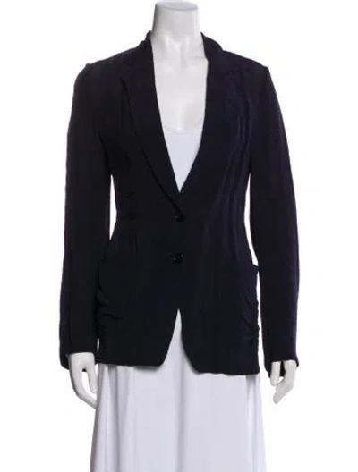 Pre-owned Dries Van Noten Blazer In Blue