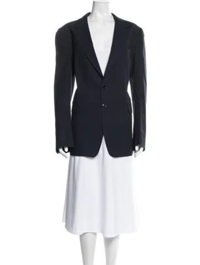 Pre-owned Dries Van Noten Blazer In Blue