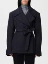 Dries Van Noten Blazer  Woman Color Grey In Blue