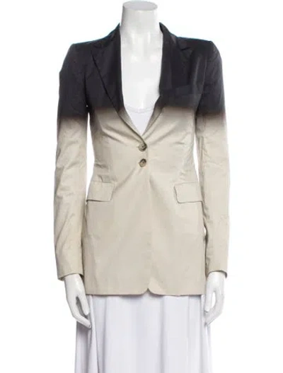 Pre-owned Dries Van Noten Blazer In Gray