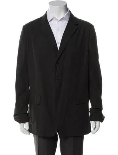 Pre-owned Dries Van Noten Blazer In Gray