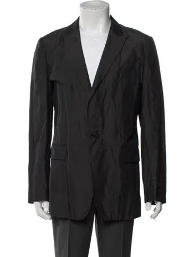 Pre-owned Dries Van Noten Blazer In Gray