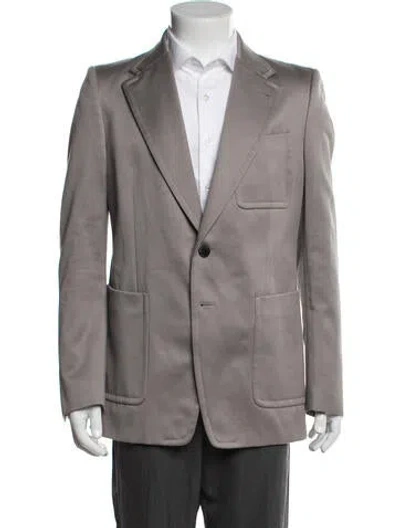 Pre-owned Dries Van Noten Blazer In Gray