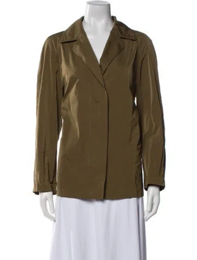 Pre-owned Dries Van Noten Blazer In Green
