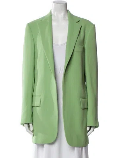 Pre-owned Dries Van Noten Blazer In Green