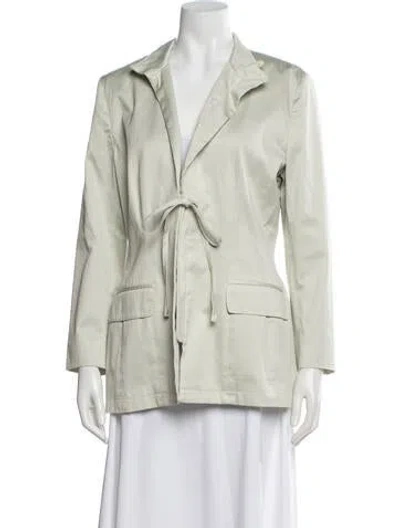 Pre-owned Dries Van Noten Blazer In Green