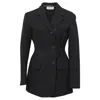 Dries Van Noten Blazer In Black Wool In Black