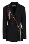 Dries Van Noten Blazer In Wool In Black
