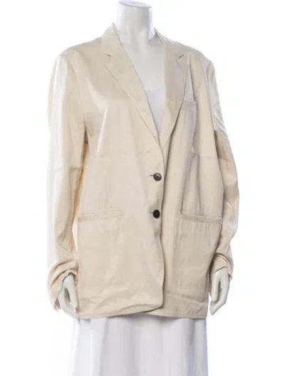 Pre-owned Dries Van Noten Blazer In Neutral