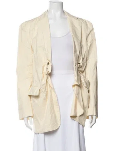 Pre-owned Dries Van Noten Blazer In Neutrals