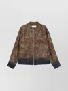 Dries Van Noten Blazer Patterned Multiple Pockets